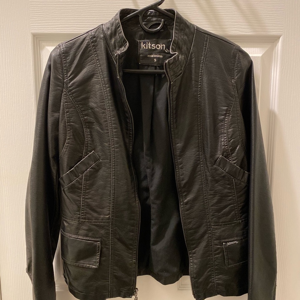 Kitson Faux Leather Jacket